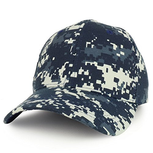 Trendy Apparel Shop Plain Structured Crown Adjustable Baseball Cap