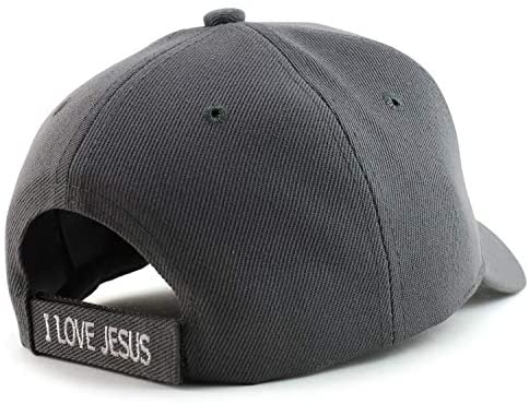 Trendy Apparel Shop 3D God is Great Jesus Crucified Embroidered Ball Cap