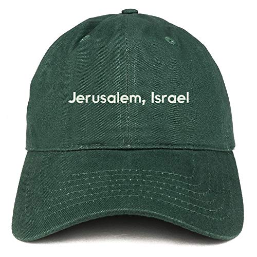 Trendy Apparel Shop Jerusalem Israel Embroidered Cotton Unstructured Dad Hat