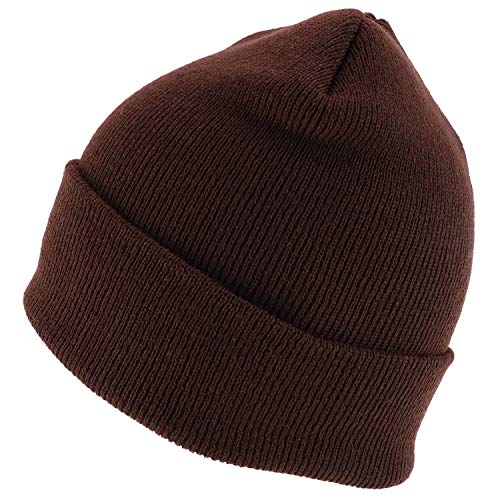 Trendy Apparel Shop Made in USA Winter Cuff Folded Long Beanie