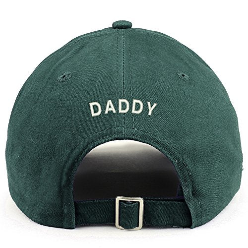 Trendy Apparel Shop Daddy (Back) Embroidered 100% Cotton Dad Hat