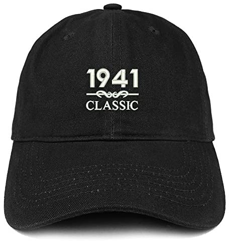 Trendy Apparel Shop Classic 1941 Embroidered Retro Soft Cotton Baseball Cap
