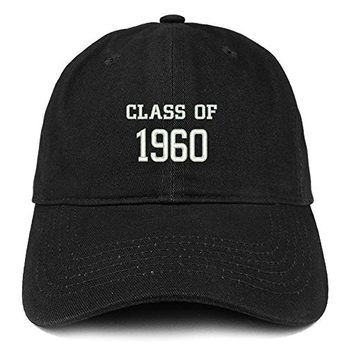 Trendy Apparel Shop Class of 1960 Embroidered Reunion Brushed Cotton Baseball Cap