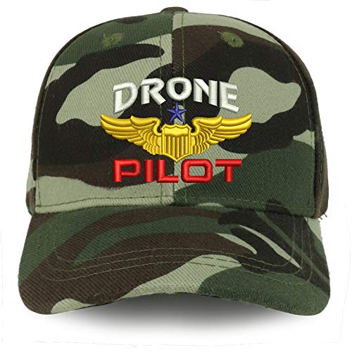 Trendy Apparel Shop Drone Operator Pilot Embroidered Youth Size Kids Structured Baseball Cap