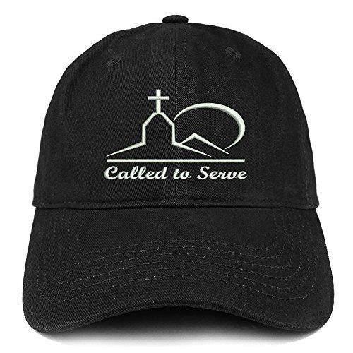 Trendy Apparel Shop Called to Serve Embroidered Brushed Cotton Dad Hat Ball Cap