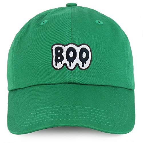 Trendy Apparel Shop Boo Patch Youth Small Fit Unstructured Cotton Baseball Cap