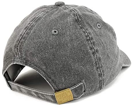 Trendy Apparel Shop Established 1968 Embroidered 53rd Birthday Gift Pigment Dyed Washed Cotton Cap