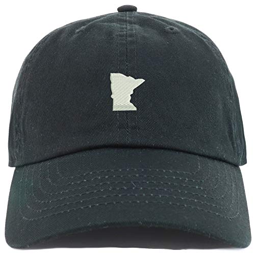 Trendy Apparel Shop Youth Minnesota State Adjustable Soft Crown Baseball Cap