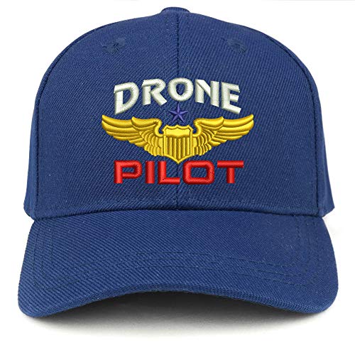 Trendy Apparel Shop Drone Operator Pilot Embroidered Youth Size Kids Structured Baseball Cap