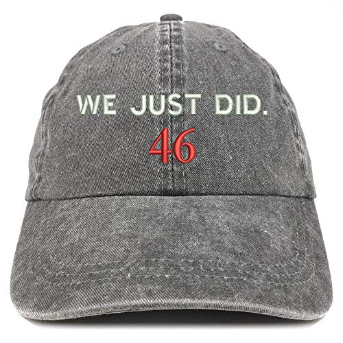 Trendy Apparel Shop We Just Did 46 President 2020 Celebration Washed Cotton Cap