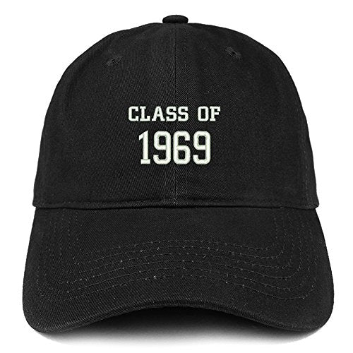 Trendy Apparel Shop Class of 1969 Embroidered Reunion Brushed Cotton Baseball Cap