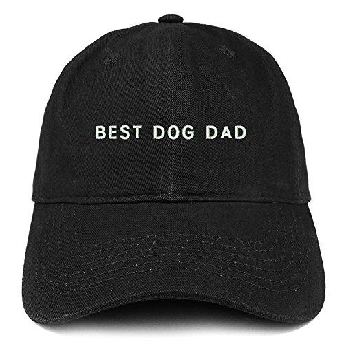 Trendy Apparel Shop Best Dog Dad Embroidered Soft Cotton Dad Hat