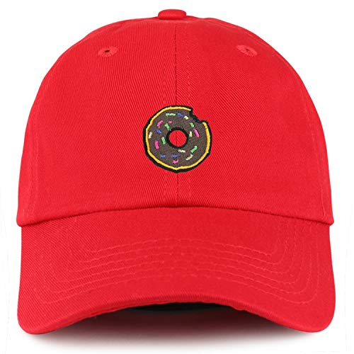 Trendy Apparel Shop Donut Patch Youth Small Fit Unstructured Cotton Baseball Cap