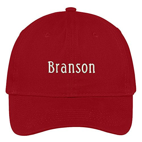 Trendy Apparel Shop Branson City Embroidered Low Profile 100% Cotton Adjustable Cap