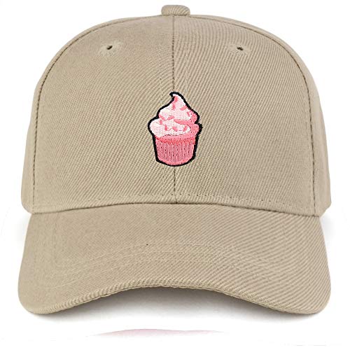Trendy Apparel Shop Cupcake Patch Structured Youth Baseball Cap
