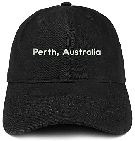 Trendy Apparel Shop Perth Australia Embroidered Cotton Unstructured Dad Hat