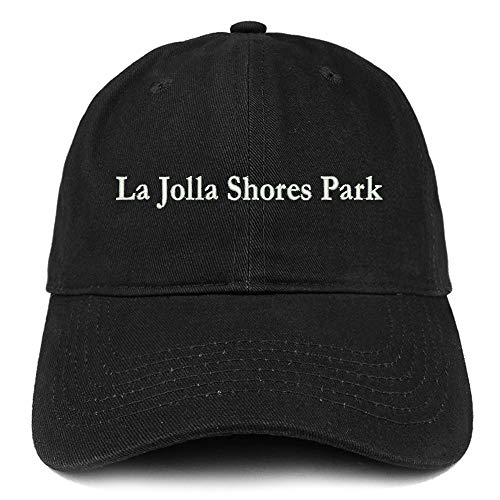 Trendy Apparel Shop La Jolla Shores Park Embroidered Brushed Cotton Cap