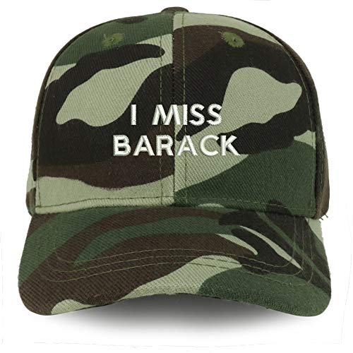 Trendy Apparel Shop I Miss Barack Embroidered Youth Size Kids Structured Baseball Cap