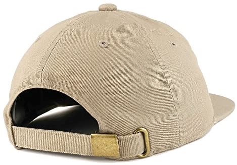 Trendy Apparel Shop Low Profile Plain Unstructured Crown Flatbill Snapback Cap