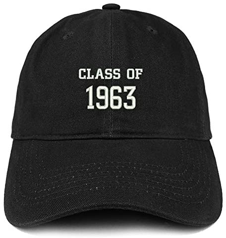 Trendy Apparel Shop Class of 1963 Embroidered Reunion Brushed Cotton Baseball Cap