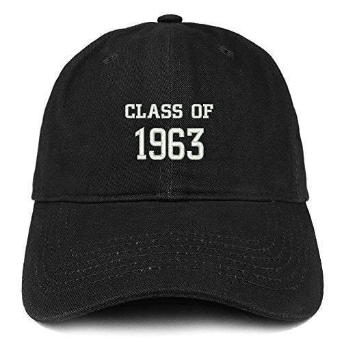 Trendy Apparel Shop Class of 1963 Embroidered Reunion Brushed Cotton Baseball Cap
