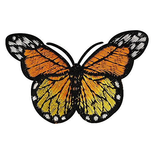 Trendy Apparel Shop Garden Insect Embroidered Iron On Patch