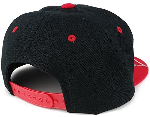 Trendy Apparel Shop Kids Size Spider Text Flatbill Snapback Cap with Large Web and Spider