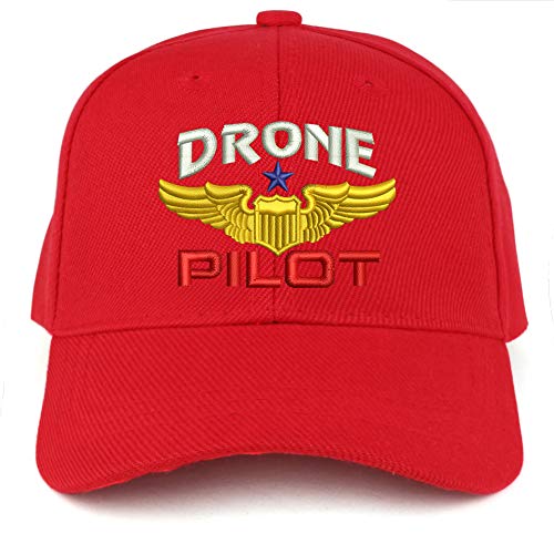 Trendy Apparel Shop Drone Operator Pilot Embroidered Youth Size Kids Structured Baseball Cap