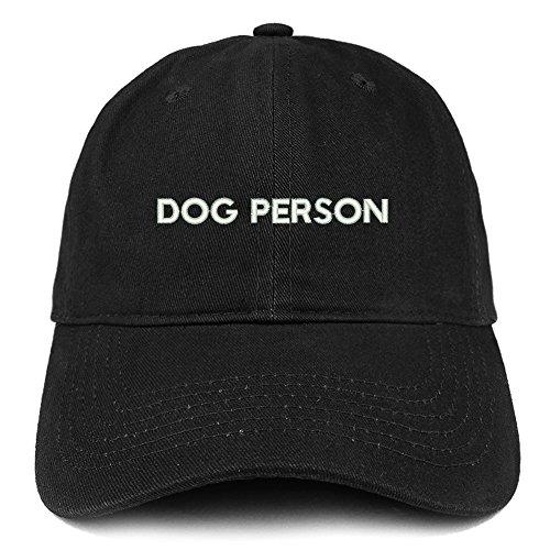Trendy Apparel Shop Dog Person Embroidered Soft Cotton Dad Hat