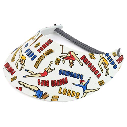 Trendy Apparel Shop Sports Competition Design Elastic String Coil Foam Sun Visor