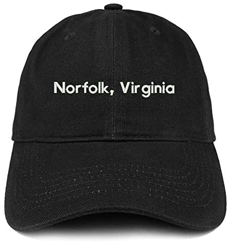 Trendy Apparel Shop Norfolk Virginia Embroidered Cotton Unstructured Dad Hat