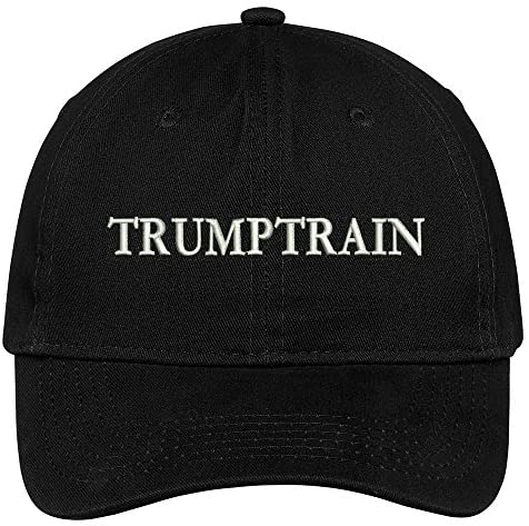 Trendy Apparel Shop Trumptrain Embroidered Soft Crown 100% Brushed Cotton Cap