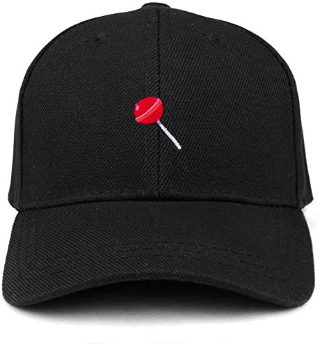 Trendy Apparel Shop Lollipop Patch Structured Infant Baseball Cap