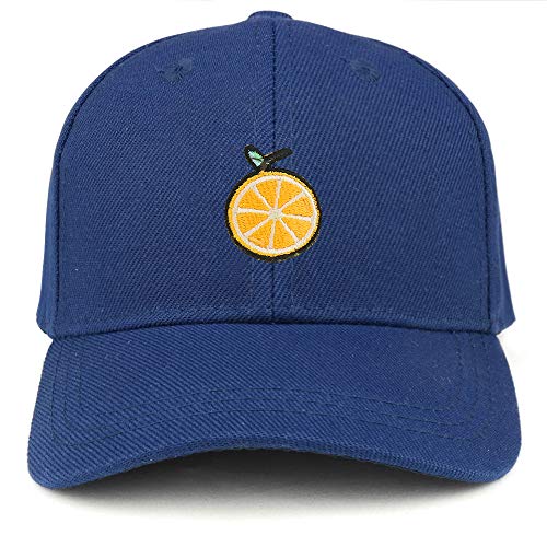 Trendy Apparel Shop Orange Patch Structured Youth Baseball Cap