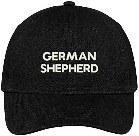Trendy Apparel Shop German Shepherd Dog Breed Embroidered Dad Hat Adjustable Cotton Baseball Cap