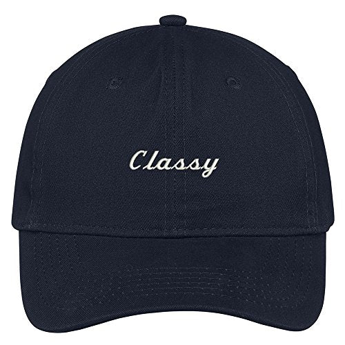 Trendy Apparel Shop Classy Embroidered Brushed Cotton Adjustable Cap
