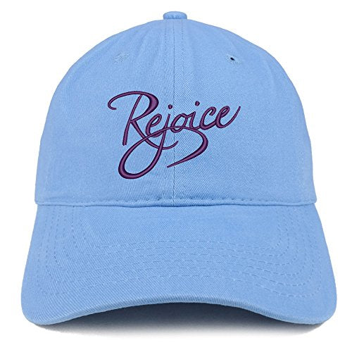 Trendy Apparel Shop Rejoyce Embroidered Low Profile Brushed Cotton Cap