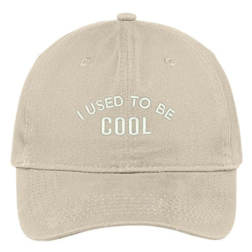Trendy Apparel Shop I used To Be Cool Embroidered Low Profile Adjustable Cap Dad Hat