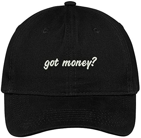 Trendy Apparel Shop Got Money? Embroidered Adjustable Cotton Cap