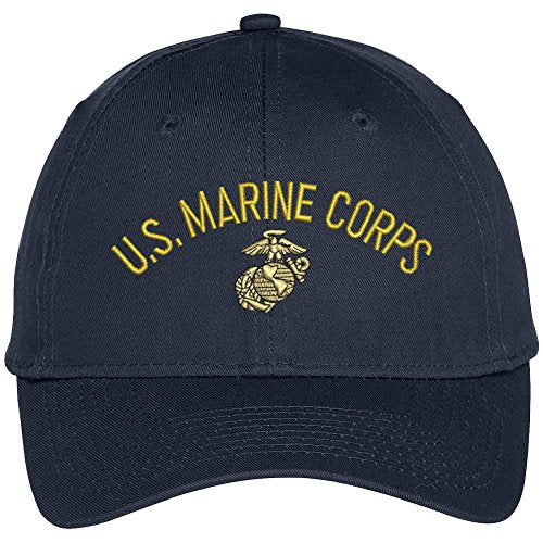Trendy Apparel Shop US Marine Corps Embroidered Baseball Cap