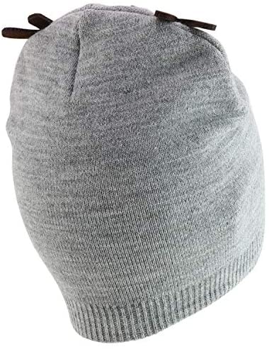 Trendy Apparel Shop Christmas Themed Funny Ugly Holiday Pom Knit Beanie Hats