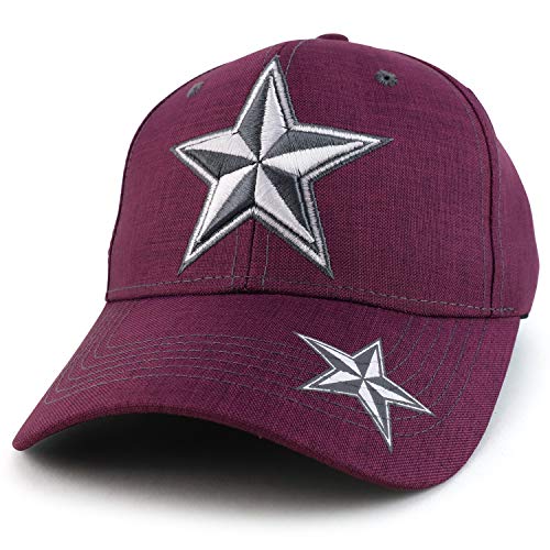 Trendy Apparel Shop Texas Lone Star 3D Embroidered Baseball Cap