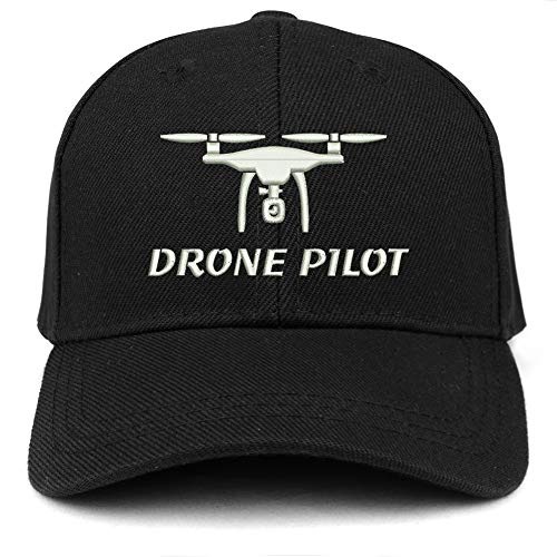 Trendy Apparel Shop Drone Pilot Embroidered Youth Size Kids Structured Baseball Cap