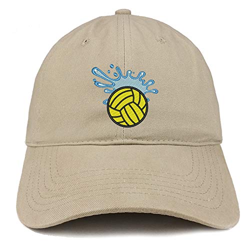 Trendy Apparel Shop Water Polo Splash Soft Crown 100% Brushed Cotton Cap