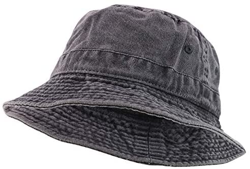Trendy Apparel Shop 100% Cotton Pigment Dyed Washed Bucket Hat