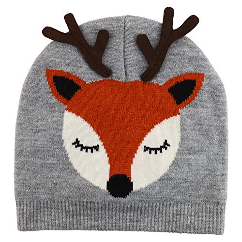 Trendy Apparel Shop Christmas Themed Funny Ugly Holiday Pom Knit Beanie Hats