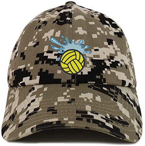 Trendy Apparel Shop Water Polo Splash Soft Crown 100% Brushed Cotton Cap