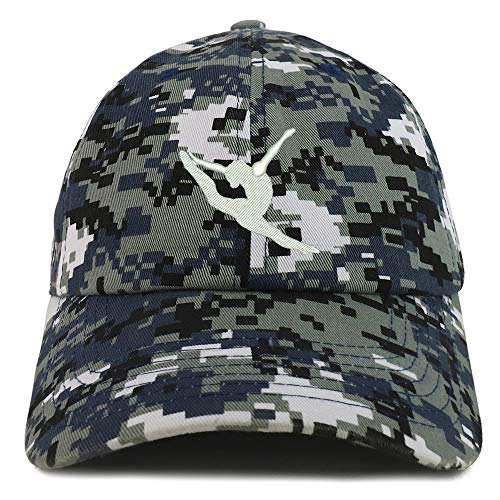 Trendy Apparel Shop Gymnast Embroidered Soft Crown 100% Brushed Cotton Cap