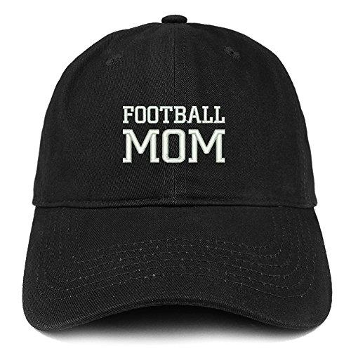Trendy Apparel Shop Football Mom Embroidered Soft Cotton Dad Hat