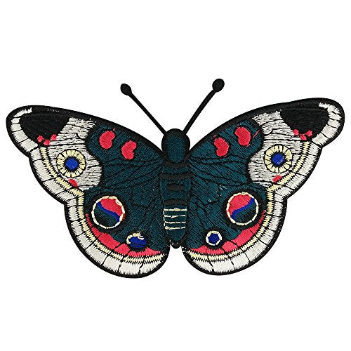 Trendy Apparel Shop Garden Insect Embroidered Iron On Patch